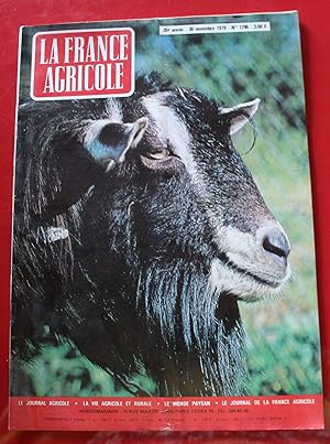 Image du vendeur pour La France Agricole - Hebdo du 30.11.1979 - Vie Agricole & Rurale, Monde Paysan mis en vente par Bouquinerie Spia