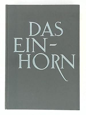 Das Einhorn. Jahrbuch der Freien Akademie der Künste in Hamburg