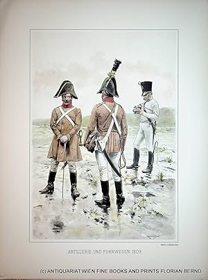 Österreich: Artillerie und Fuhrwesen 1809