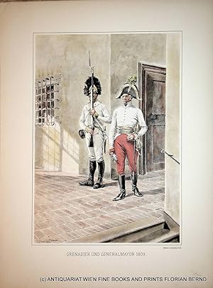 Österreich: Genadier und Generalmayor 1809