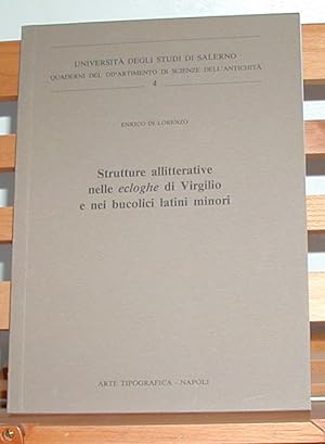 Strutture allitterative nelle ecloghe di Virgilio e nei bucolici latini minore