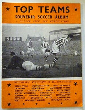 Top Teams Souvenir Soccer Album.