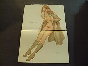 Vintage Vargas Girl Pin Up Art From December 1966 Playboy Issue