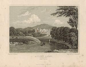 Immagine del venditore per View of the Country House, Apley Park General View. venduto da R.G. Watkins Books and Prints