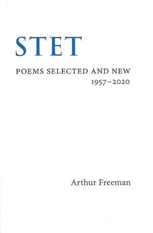 STET: Poems Selected and New 1957-2020