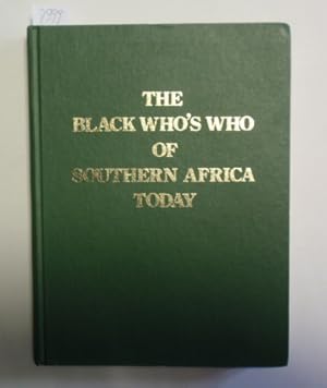 The Black Whos Who of Southern Africa Today.