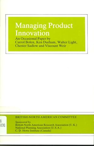 Imagen del vendedor de Managing Product Innovation a la venta por Librairie Le Nord