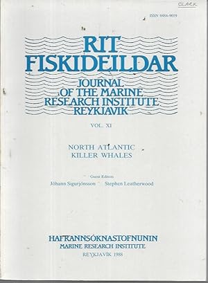 North Atlantic Killer Whales (Rit Fiskideildar, Vol. XI [11] 1988)