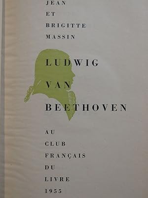 MASSIN Jean et Brigitte Ludwig van Beethoven 1955