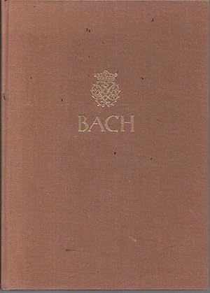 Johann Sebastian Bach. Neue Ausgabe samtlicher Werke (Series II, Band I) Missa, Symbolum Nicenum,...