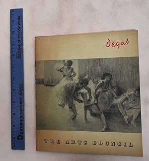 Immagine del venditore per Degas: An Exhibition sponsored by the Edinburgh Festival Society and arranged jointly with the Royal Scottish Academy and the Arts Council of Great Britain at the Tate Gallery, London venduto da Mullen Books, ABAA