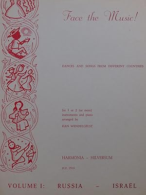 Bild des Verkufers fr WENDELGEST Han Dances and Songs from Russia Isral Instrument Piano 1972 zum Verkauf von partitions-anciennes