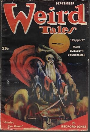 Seller image for WEIRD TALES: September, Sept. 1951 for sale by Books from the Crypt