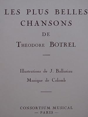 Les Plus Belles Chansons de Théodore Botrel Chant