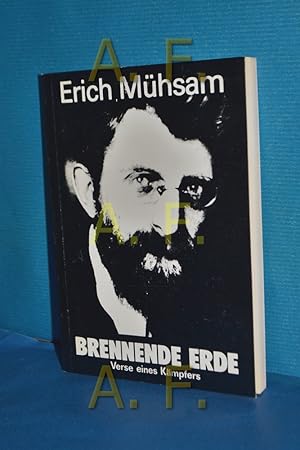 Bild des Verkufers fr Brennende Erde, Verse eines Kmpfers zum Verkauf von Antiquarische Fundgrube e.U.