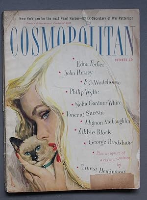 Immagine del venditore per Hearst's International combined with COSMOPOLITAN Magazine (October 1947; Volume-123 #4; Whole # 736) Americans Hate Children by Philip Wylie; Joy Bells for Barmy by P C. Wodehouse; The Short Happy Life of Francis Macomber by Ernest Hemingway; venduto da Comic World