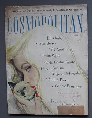 Seller image for Hearst's International combined with COSMOPOLITAN Magazine (October 1947; Volume-123 #4; Whole # 736) Americans Hate Children by Philip Wylie; Joy Bells for Barmy by P C. Wodehouse; The Short Happy Life of Francis Macomber by Ernest Hemingway; for sale by Comic World