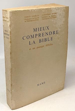 Bild des Verkufers fr Mieux comprendre la Bible et les passages difficiles zum Verkauf von crealivres