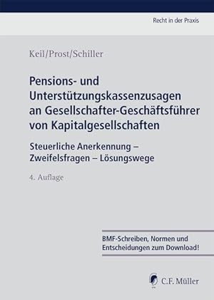 Seller image for Pensions- und Untersttzungskassenzusagen an Gesellschafter-Geschaeftsfhrer von Kapitalgesellschaften for sale by moluna