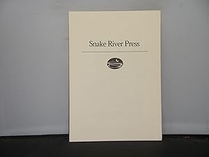 Seller image for Snake River Press - Catalogue of Publications for sale by Provan Books