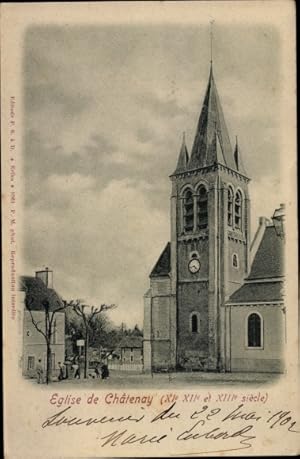 Ansichtskarte / Postkarte Châtenay Malabry Hauts de Seine, Église Saint-Germain-l'Auxerrois