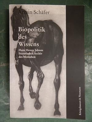 Bild des Verkufers fr Biopolitik des Wissens zum Verkauf von Buchantiquariat Uwe Sticht, Einzelunter.