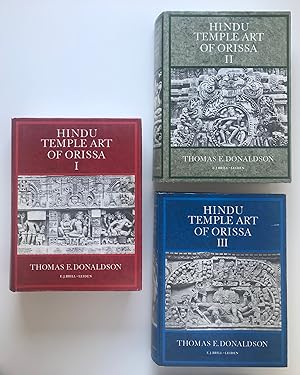 Seller image for Hindu temple art of Orissa (in three volumes), (IN ENGLISCHER SPRACHE), for sale by Antiquariat Im Baldreit