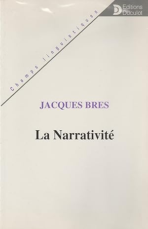 Seller image for La narrativit for sale by nuit de chine
