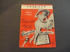 Long Ago And Far Away Sheet Music 1944 Rita Hayworth,Gene Kelly