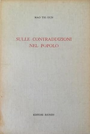 Image du vendeur pour Sulle contraddizioni nel popolo mis en vente par Libreria Tara