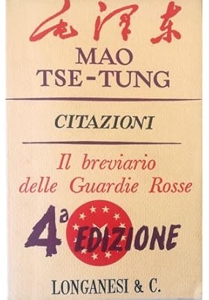 Imagen del vendedor de Citazioni Il breviario delle Guardie Rosse a la venta por Libreria Tara