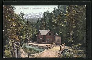 Ansichtskarte Bad Mitterndorf, Kurhaus Bad Heilbrunn im Walde