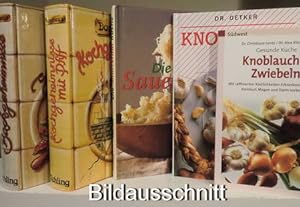6 Kochbücher: Knoblauch. Mehr als ein Gewürz / Dorothea's Kochgeheimnisse mit Pfiff / Die Sauberk...