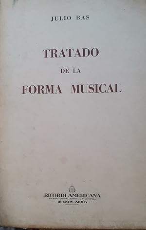 TRATADO DE LA FORMA MUSICAL