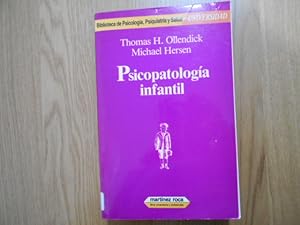 Imagen del vendedor de Psicopatologa infantil. Traduccin de: Josefina Castro, Montserrat Cervera, M Helena Feliu, Marta Garca, Mara Ordeig. Revisin de la versin castellana Josep Toro. a la venta por Librera Camino Bulnes