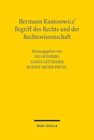 Seller image for Hermann Kantorowicz Begriff Des Rechts Und Der Rechtswissenschaft -Language: german for sale by GreatBookPrices