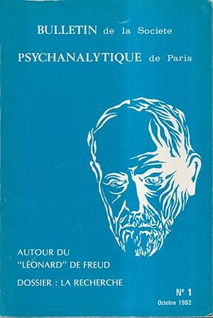 Seller image for Bulletin de la Socit Psychanalytique de Paris. - N 1 - Autour du "Lonard" de Freud - Dossier : Recherche. for sale by PRISCA