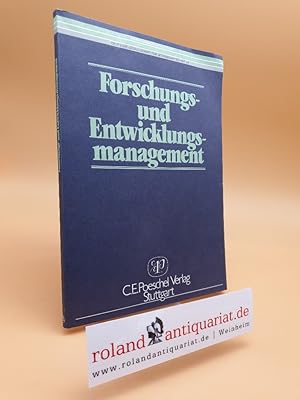 Imagen del vendedor de Forschungs- und Entwicklungsmanagement a la venta por Roland Antiquariat UG haftungsbeschrnkt