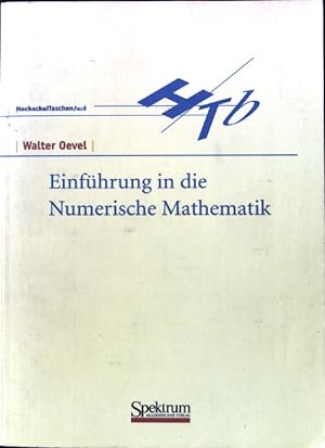 Bild des Verkufers fr Einfhrung in die numerische Mathematik. Hochschultaschenbuch; zum Verkauf von books4less (Versandantiquariat Petra Gros GmbH & Co. KG)