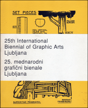 Bild des Verkufers fr 25th International Biennial of Graphic Arts, Ljubljana / 25. mednarodni graficni bienale Ljubljana zum Verkauf von Specific Object / David Platzker