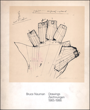 Bild des Verkufers fr Bruce Nauman : Drawings / Zeichnungen, 1965 - 1986 [Catalogue Raisonn / English Edition] zum Verkauf von Specific Object / David Platzker
