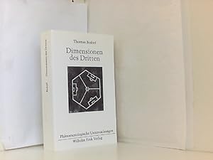 Dimensionen des Dritten (Phänomenologische Untersuchungen)