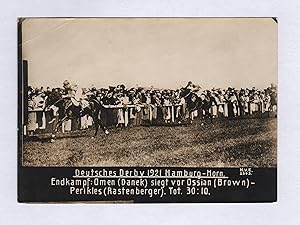 "Deutsches Derby 1921 Hamburg-Horn." - Pferderennsport Pferderennen Hamburg Horn Deutsches Derby ...