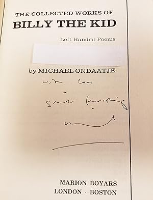 THE COLLECTED WORKS OF BILLY THE KID: Left-Handed Poems