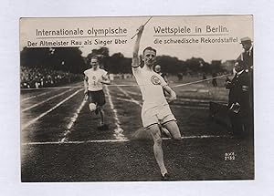 "Internationale olympische Wettspiele in Berlin" - Berlin olympische Wettspiele Staffel Laufen Sp...