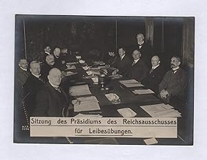 "Sitzung des Präsidiums des Reichsausschusses" - Reichsausschoß für Leibesübungen Sport Präsidium...