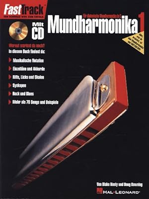 Seller image for FastTrack Mundharmonika, mit Audio-CD for sale by moluna