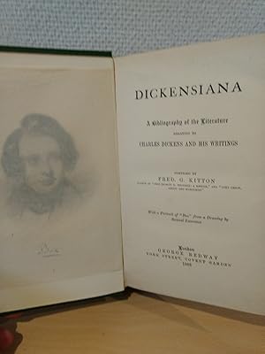 Image du vendeur pour Dickensiana. A Bibliography of the Literature relating to Charles Dickens and his Writings. mis en vente par PlanetderBuecher