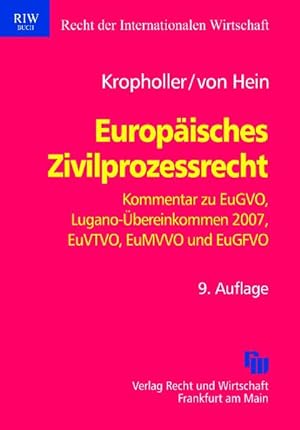 Bild des Verkufers fr Europaeisches Zivilprozessrecht (EuZPR), Kommentar zum Verkauf von moluna