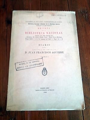 REVISTA DE LA BIBLIOTECA NACIONAL. Tomo XVII. 3º Y 4º Trimestre de 1947. Nºs 43 y 44. Tomo XVIII....